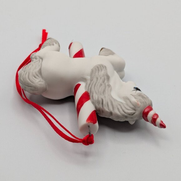 Hallmark Keepsake Merry-Go-Round Unicorn 1989, Fine Porcelain Vintage Ornament - Picture 4 of 11